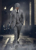 Thomas Shelby Gray Tweed Suit – Authentic Peaky Blinders Vintage Gentleman Outfit
