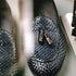 Zelli Tino Woven Calfskin Tassel Loafers | Italian Slip-On Shoes in Blue