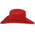 Tombstone 20X East West Cowboy Felt Hat - Red