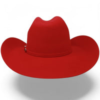 Tombstone 20X East West Cowboy Felt Hat - Red