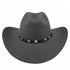Tombstone 20X Cowboy Felt Hat Low Crown Granite Gray