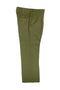 Tiglio Luxe Moss Green Semi-Wide Leg Wool Marbella Dress Pants TL8194