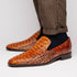 Marco Di Milano Trento Rustic Cognac Leather Shoe