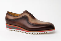 Carrucci Stylish Two-Tone Brogue Oxford