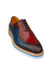 Stylish Two-Tone Brogue Oxford