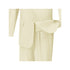 (38R, 42XL, 52L, 54R, 56L) Regular Fit 3 Piece Ivory Suit