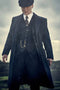 Mens Peaky Blinders Costume Thomas Shelby Pinstripe Outfit