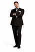 Black Double Breasted Suits Tuxedo Jacket + Pants Chore Jackets