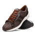 Marco Di Milano Verona Brown Python & Calfskin Sneakers