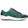 Marco Di Milano Verona Python & Calfskin Sneakers Green