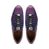 Marco Di Milano Verona Purple Python & Calfskin Sneakers