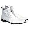 Vestigium Cat Shark Chelsea Boots White - White