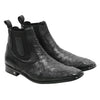 Vestigium Ostrich Chelsea Boots Black - Black