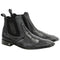 Vestigium Python Chelsea Boots Black - Black
