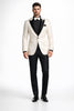 Ivory Formal Suit for Men – Stylish Church and Celebration Outfit