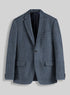 Mens Heritage Blue Herringbone Jacket – Timeless Tweed Sport Coat