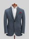 Mens Heritage Blue Herringbone Jacket – Timeless Tweed Sport Coat