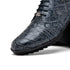 Marco Di Milano Vulcan Rustic Grey Alligator Sneakers