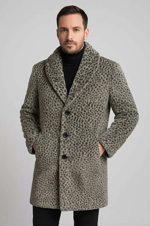 White Pimp Faux Fur Coat - White Pimp Coat