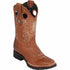 Wild West Boots Boots 6 Men's Wild West Genuine Leather Ranch Toe Boot 2823E2751