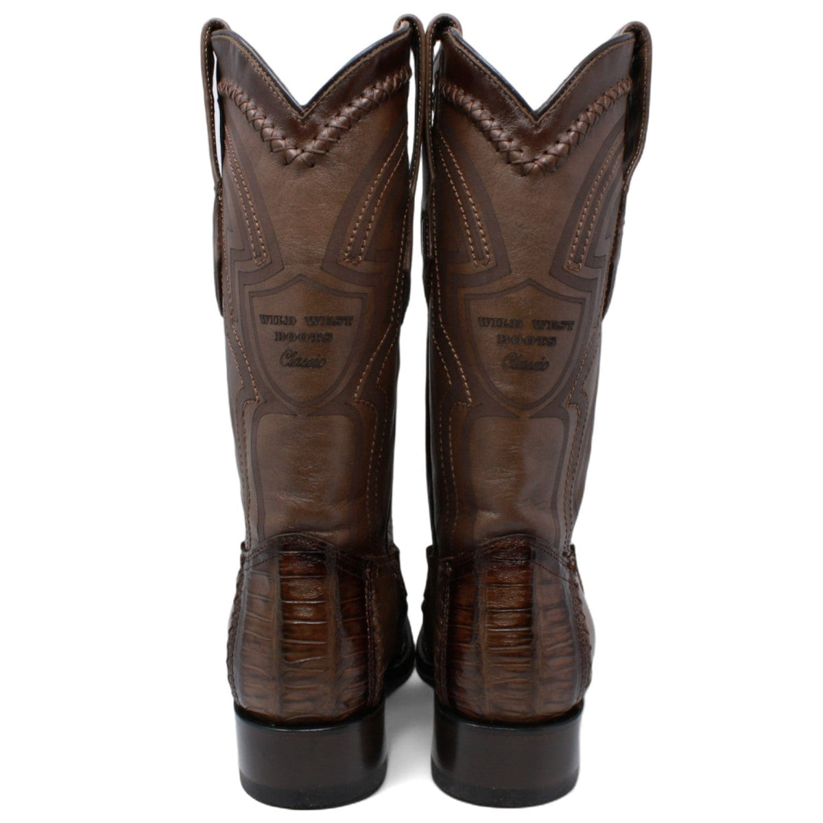 Men's Wild West Caiman Belly with Deer Dubai Toe Boots 279F82