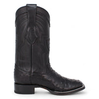 Men's Wild West Ostrich Skin Ranch Toe Boots 2824L03