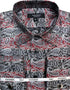 Statement Men's Long Sleeve Woven Shirt – Diverse Patterned Designs