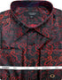 Statement Men's Long Sleeve Woven Shirt – Diverse Patterned Designs