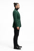 Zacchi Men’s Hunter Green Micro Suede Sport Coat
