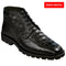 Zapato Botín Piel Caiman Panza Color Negro LAB-ZA2068205