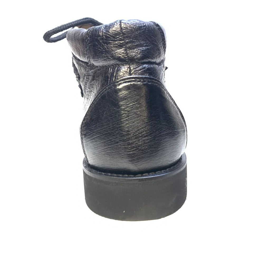 Zapato Botín Piel Avestruz LAB-ZA3060318