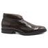 Zelli Marco Genuine Deerskin Lace-Up Chukka Boots in Dark Brown