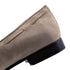 Zelli Naples Suede Tassel Loafer in Bone | Classic Italian Footwear