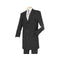 Men's Black Fully Lined Wool Blend Fully Lined Car Coat