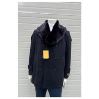 Mens Petticoat - Wool Petty Coat - Black Petticoat Jacket