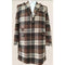 Men's Wool Car Coat - Multicolor Driver Coat