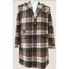 Men's Wool Car Coat - Multicolor Driver Coat