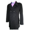 Men's Black Designer Men's Wool Men's Peacoat Sale Wool Blend 6 Button