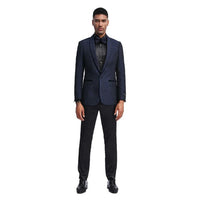 Mens Navy Blue Dinner Jacket - Mens Evening jackets - Tuxedo Dinner Jacket