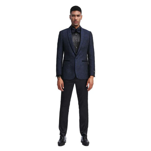 Mens Navy Blue Dinner Jacket - Mens Evening jackets - Tuxedo Dinner Jacket