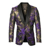 Mens Purple and Gold Dinner Jacket - Mens Evening jackets - Tuxedo Dinner Jacket