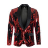 Mens Red and Black Dinner Jacket - Mens Evening jackets - Tuxedo Dinner Jacket