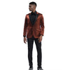 Mens Rust Dinner Jacket - Mens Evening jackets - Tuxedo Dinner Jacket