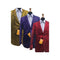 Mens Alberto Nardoni Two Tone Red Purple Gold Rayon Blazer