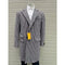 Mens Vintage Overcoat Black and White