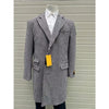 Mens Vintage Overcoat Black and White
