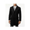Mens Three Quarter Length Designer Peacoat Black