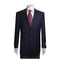 Mens Navy Two Buttons Portly Blazer/Sportcoat
