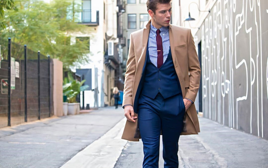 How to Wear an Overcoat over a Suit?