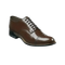 Men's Brown Stacy Adams Madison Cap Toe Lace-Up Leather Dress Shoes